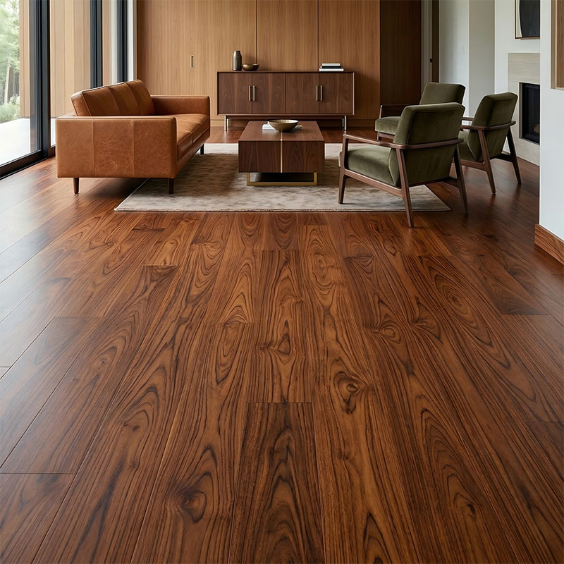 Golden Acacia Style Locust Flooring, Rustic Variation