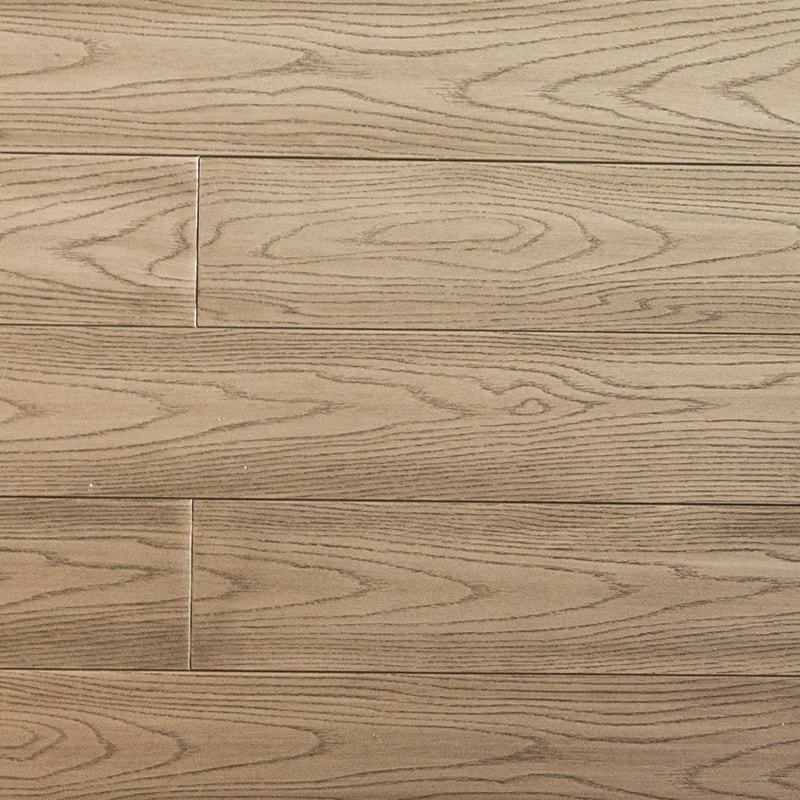 Oak Light Gray Distressed Solid Wood Flooring