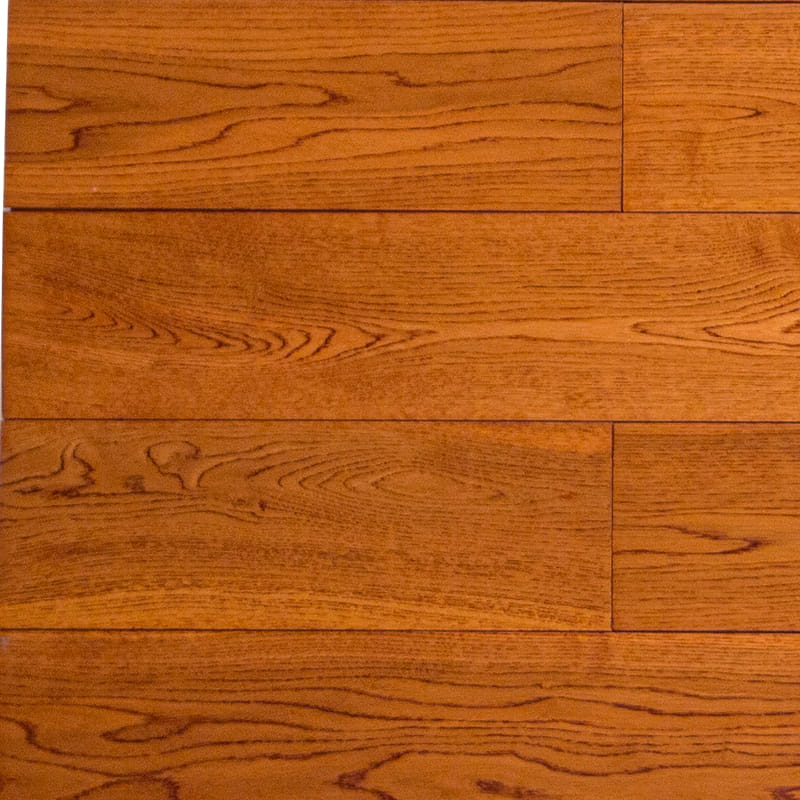 Oak Brown Yellow Malapad na Plank Solid Wood Flooring