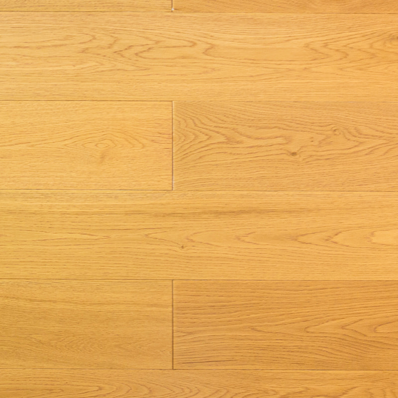 Oak Light Caramel Smooth Surface Click Solid Wood Flooring