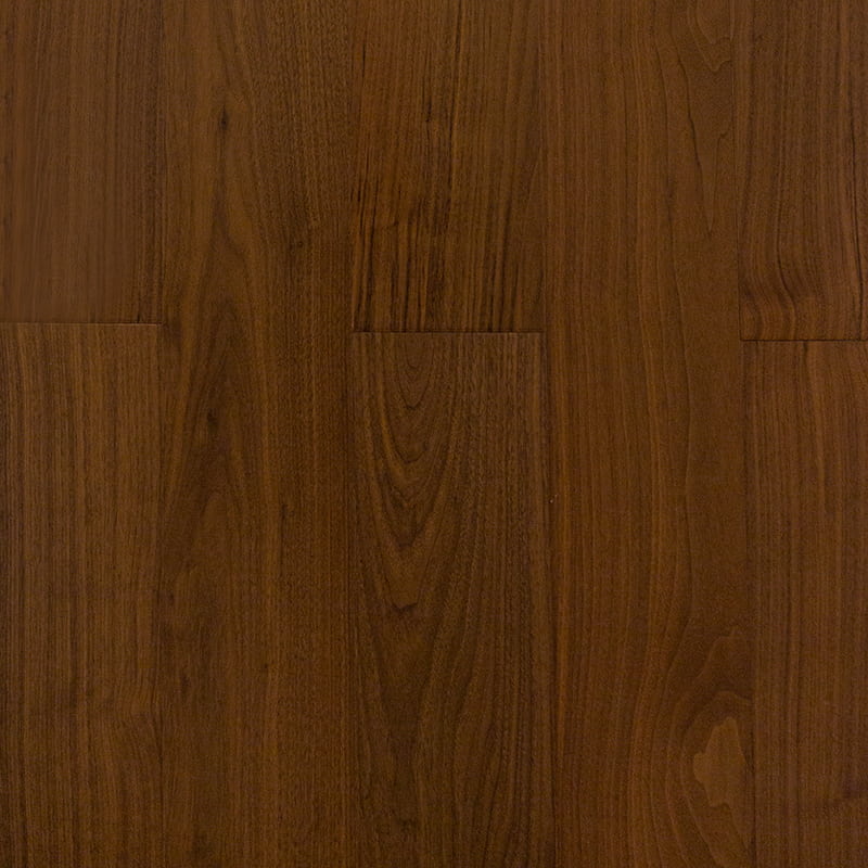 Multi-Ply Walnut Dark Brown Smooth Surface Click Engineered Wood Flooring