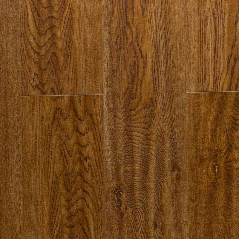 3-Layer Thick Core Deep Brown Mountain Grain Locking DIV Moisture-Resistant Solid Wood Composite Flooring